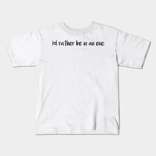 Rather Be in an ENO Kids T-Shirt